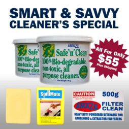 CLEANERS SPECIAL AMAZE PRODUCTS SAFE N CLEAN